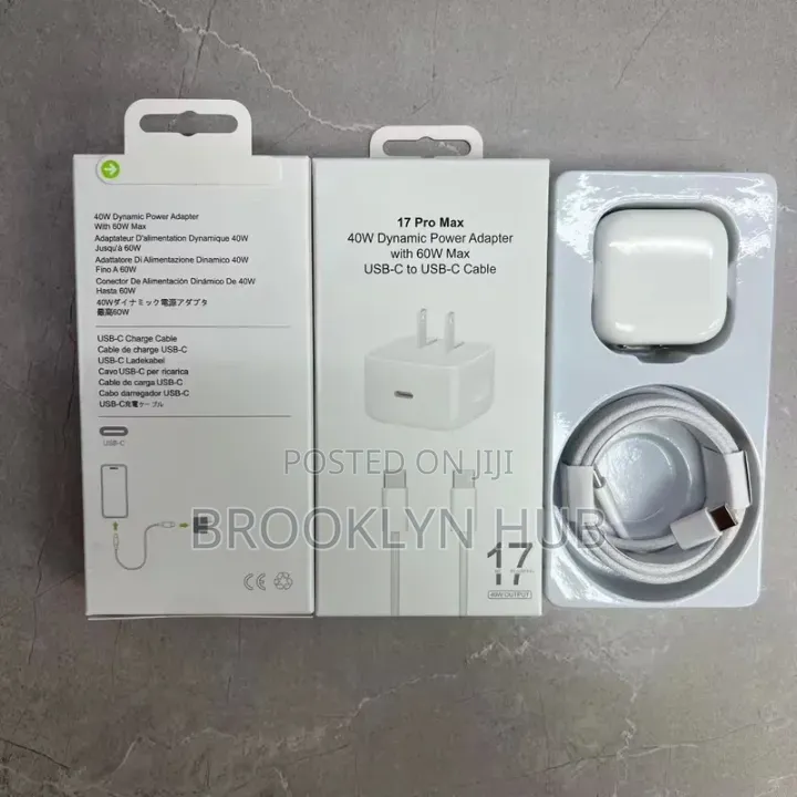 iPhone 17 Pro Max Complete Charger .