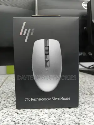 Wireless Bluetooh Hp 710 Rechargeable Mouse - Silver