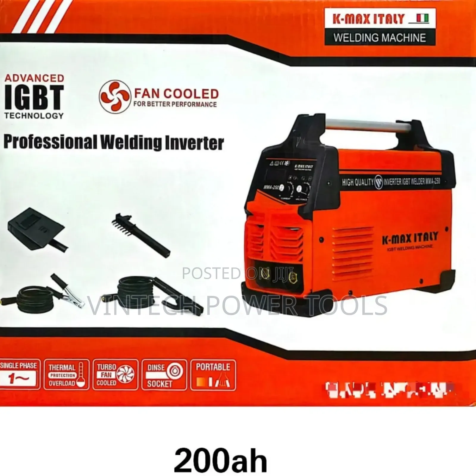 Kmax Welding Machine 200 Amps