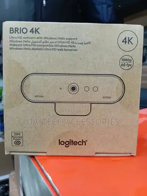 Logitech Brio Ultra Hd Video HDR Webcam - Black