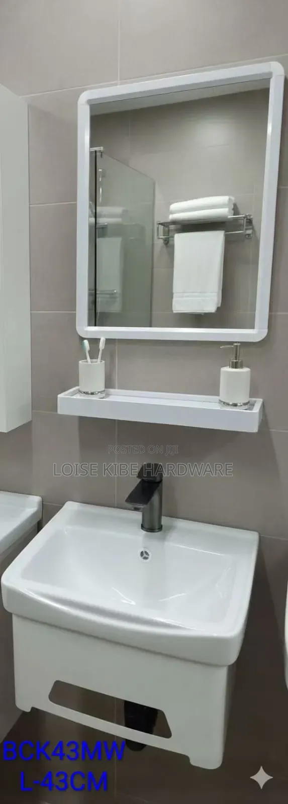 Bck43mw L-43c Vanity Cabinet Available