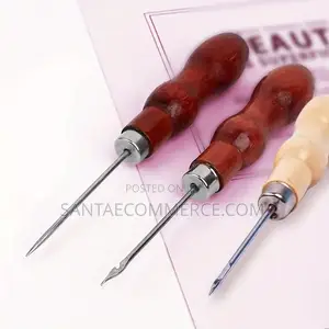Wooden Handle Canvas Leather Working Sewing Shoe Repair
