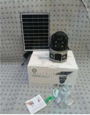 Solar Camera Wifi Dual Lens PTZ 4mp