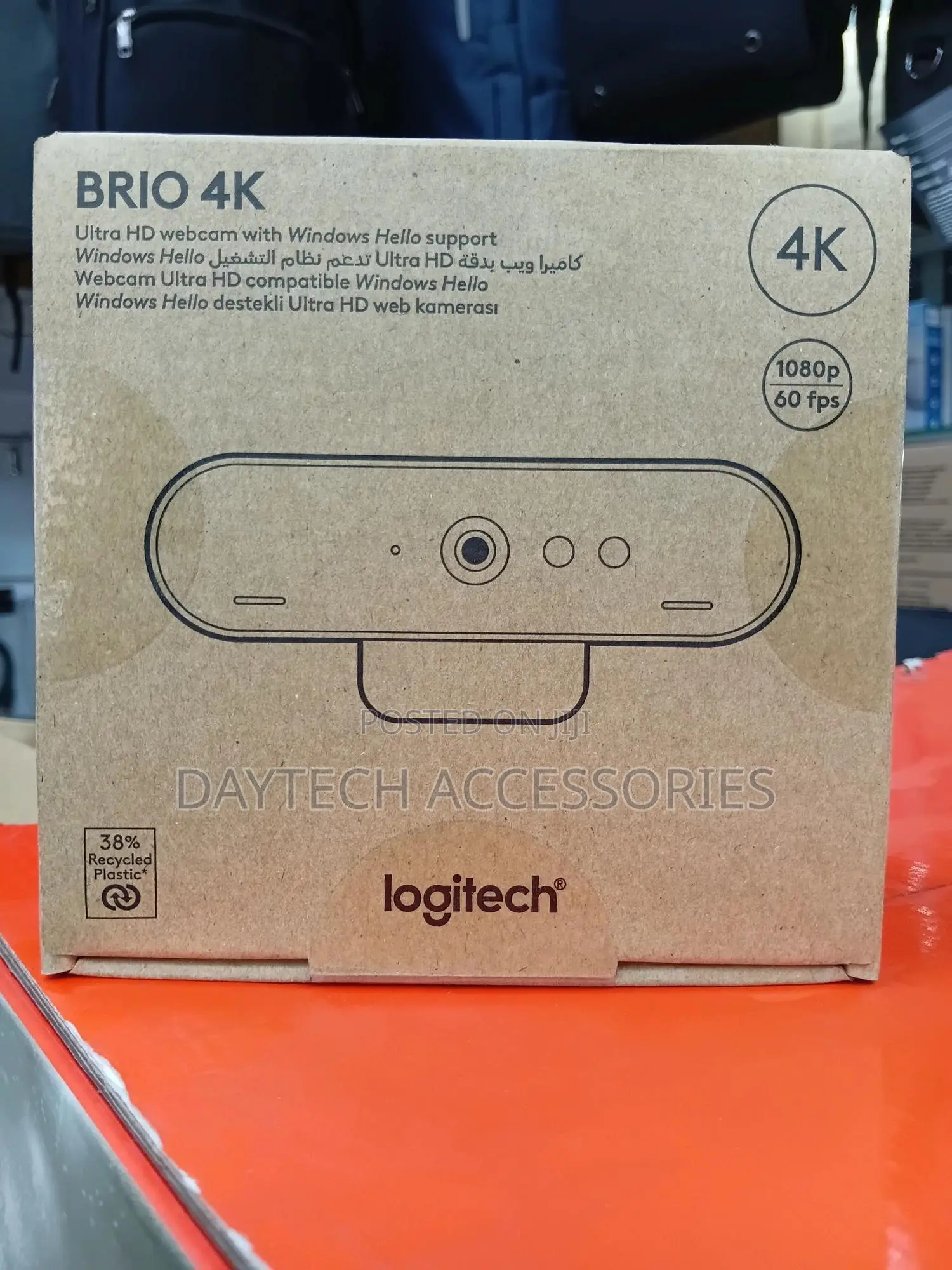 Logitech Brio Ultra Hd Webcam 960-001724