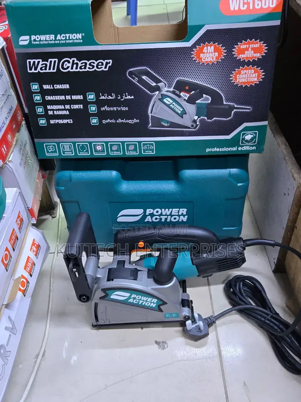 Wall Chaser Machine/ 1600w Power Action Wall Chaser