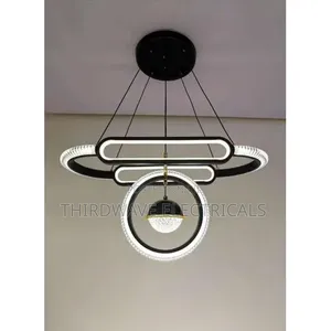 Brand New Modern Led Elegant Tricolor Chandelier Pendant Light Jt4