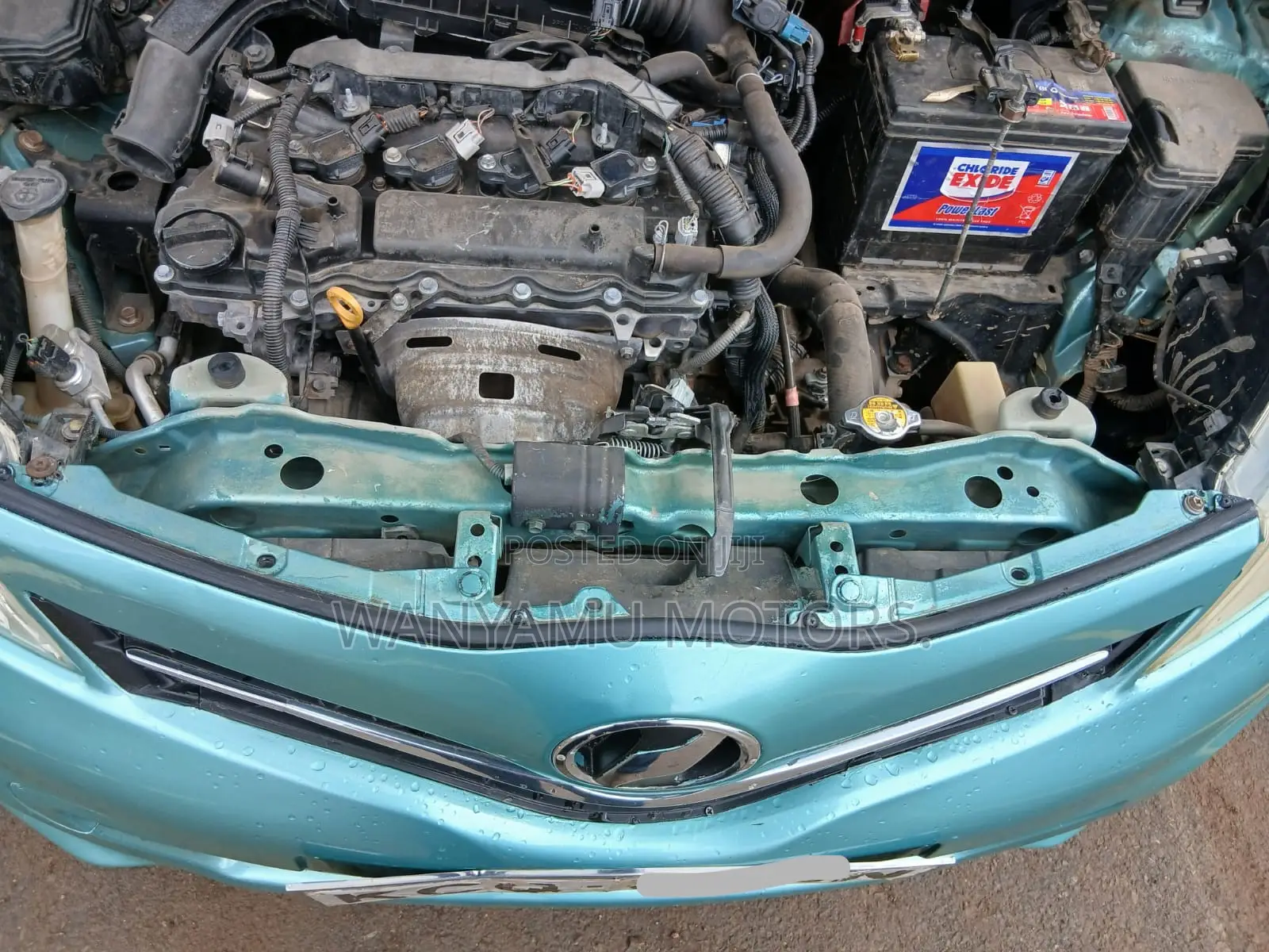 Toyota Vitz 2011 Blue