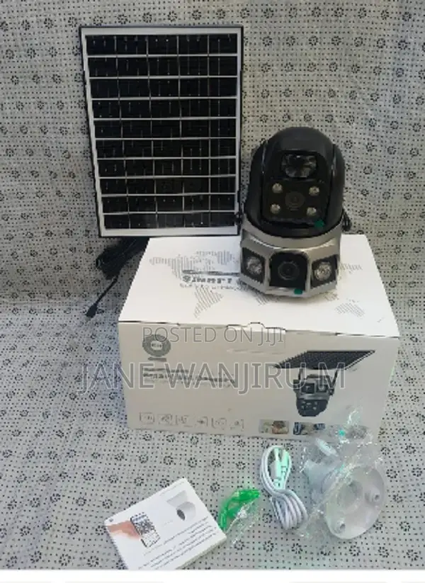 >> V380 Wifi Dual Lens (Tripple Lens) Wifi Solar PTZ Camera