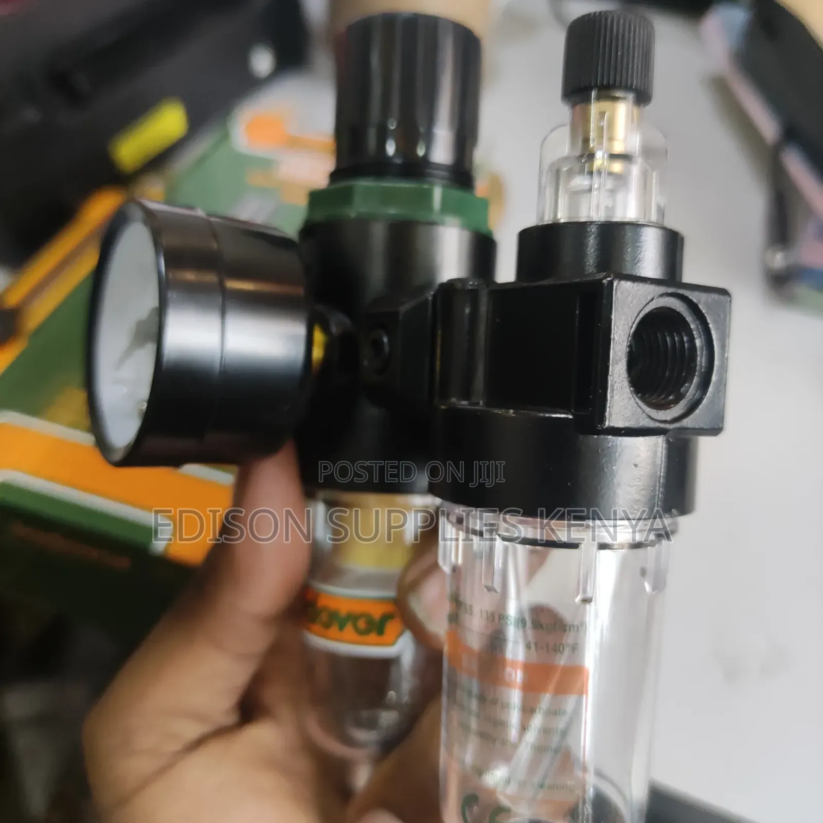 Air Filtration Unit Jadever Air Compressor Filter Pressure Regulator