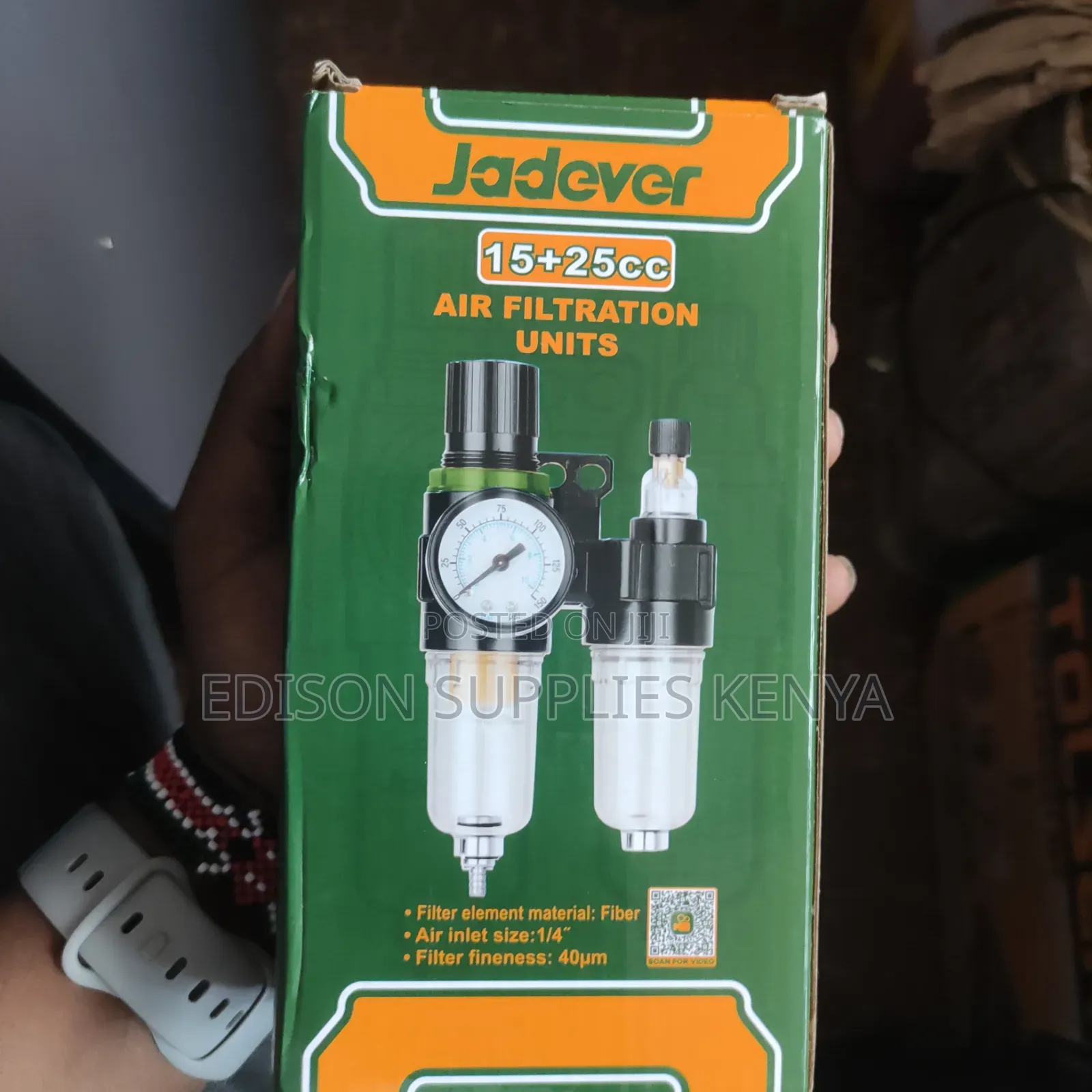 Air Filtration Unit Jadever Air Compressor Filter Pressure Regulator