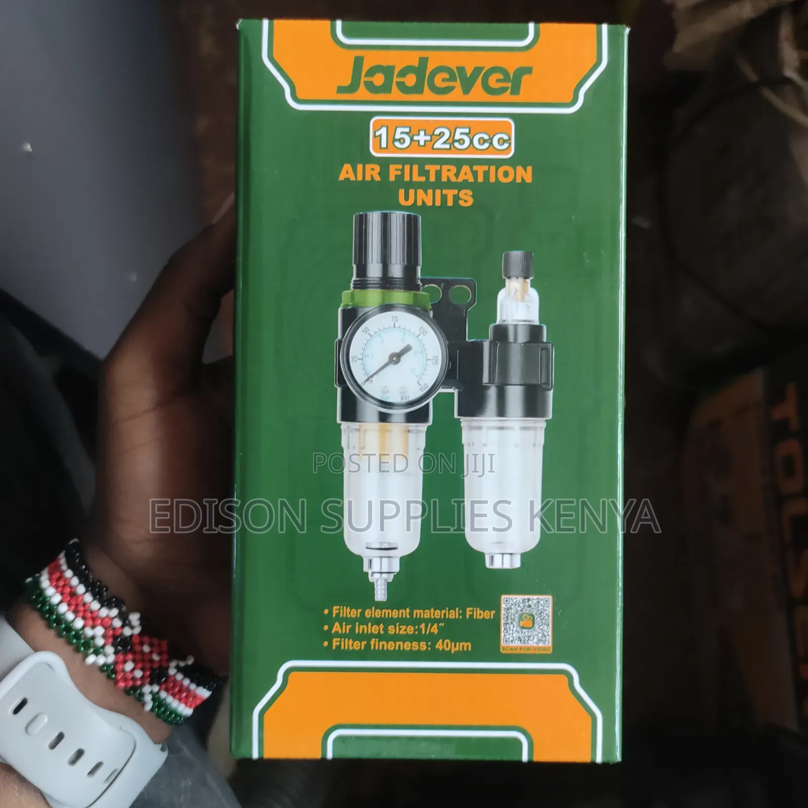 Air Filtration Unit Jadever Air Compressor Filter Pressure Regulator