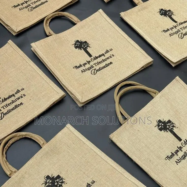 We Print and Sell Jutebags