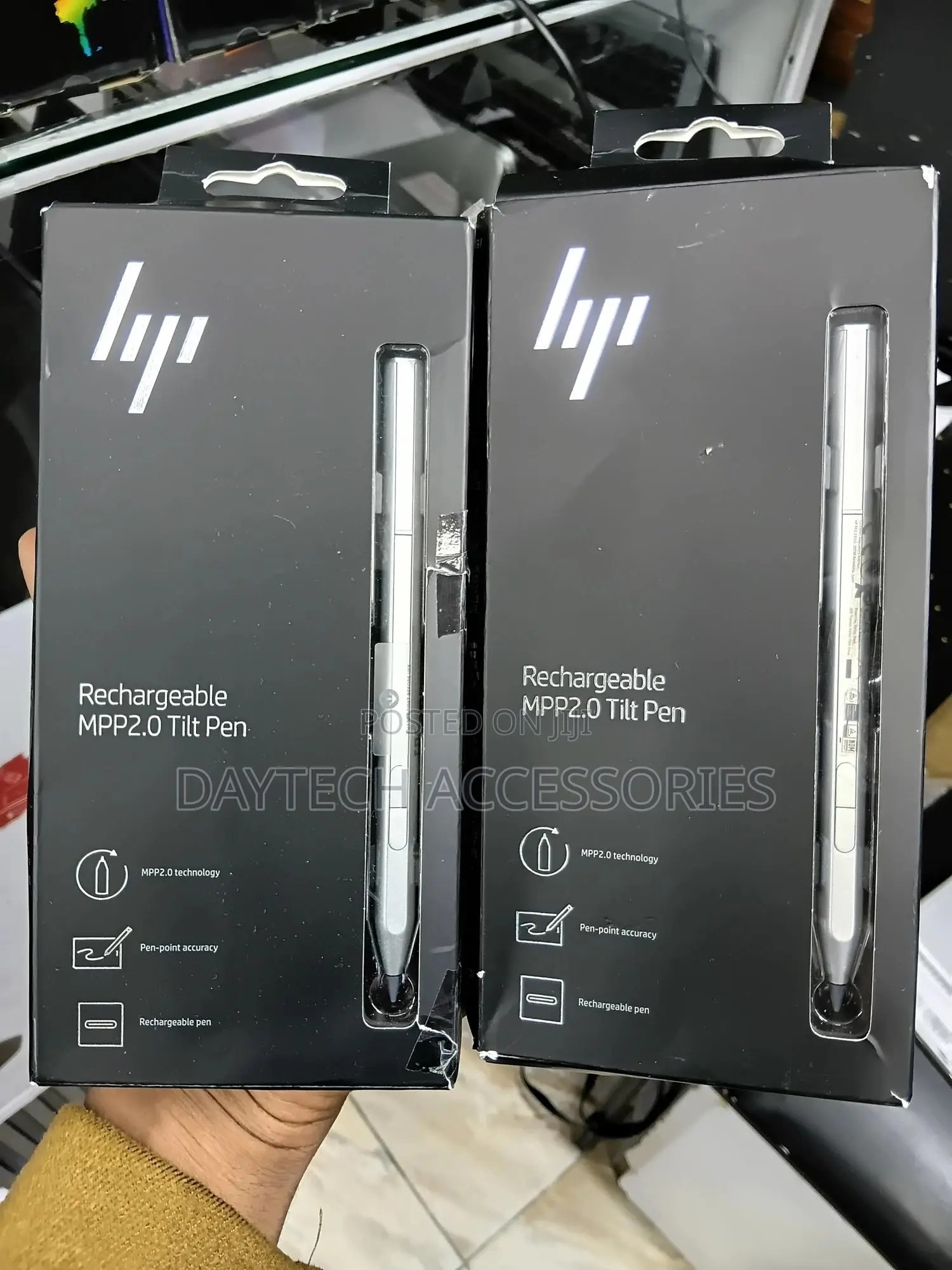 This Is an Hp Rechargeable MPP 2.0 Tilt Pen.
