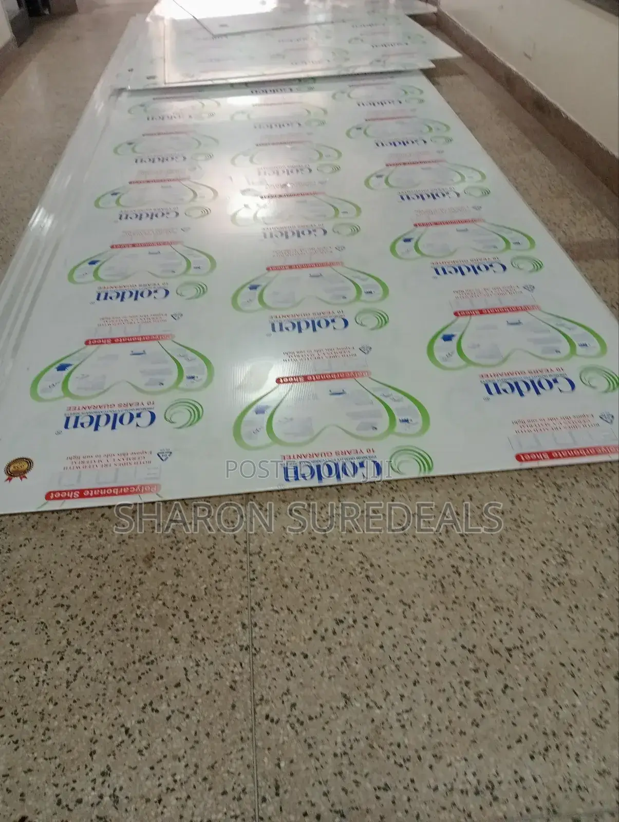 Polycarbonate Sheet Golden Brand Clear 6mm