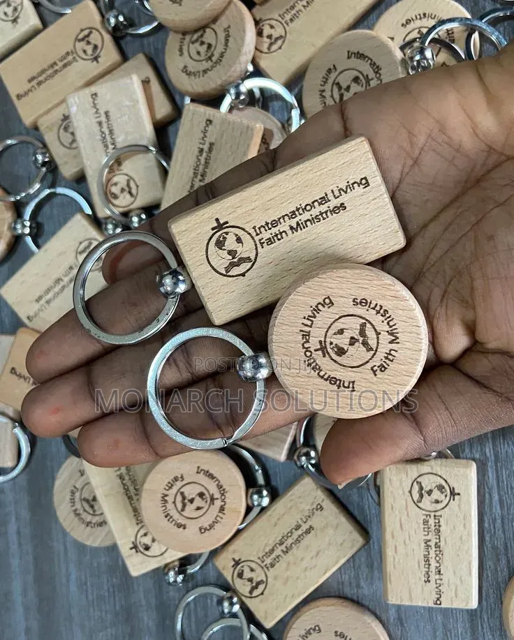 Wooden Key Holders Branded