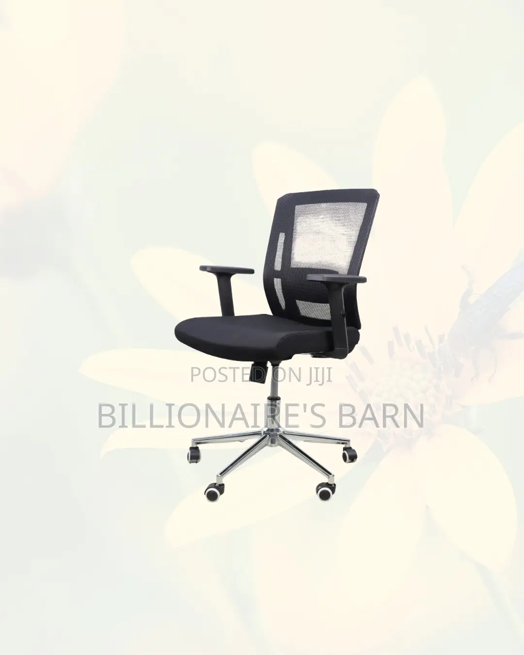 The Barn Origin Chair Mid Back Chrome Base Comfort Durable Solution