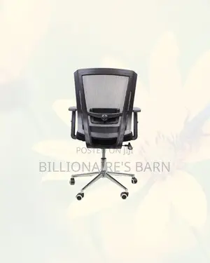The Barn Origin Chair Mid Back Chrome Base Comfort Durable Solution