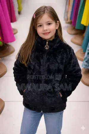 Black Kids Sweater | Warm Comfortable Fit