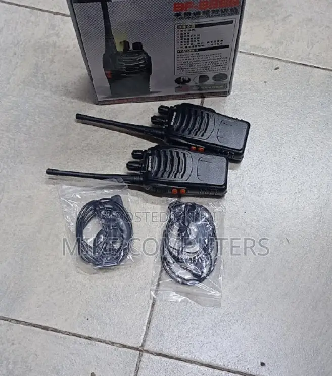 Voice Baofeng Bf-888s Walkie 2- Way Talkie Radio Calls-
