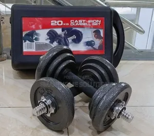 20kg Weight Set for Strength Fitness Goals All in One