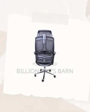 High Back Mesh Office Chair Headrest Lumbar Support Seating Ergonomic