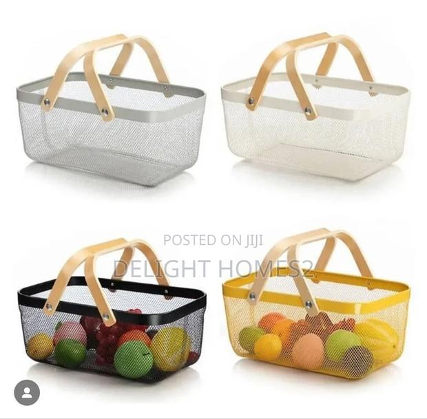 Big Size Storage/Fruit Mesh Basket_ex - main view
