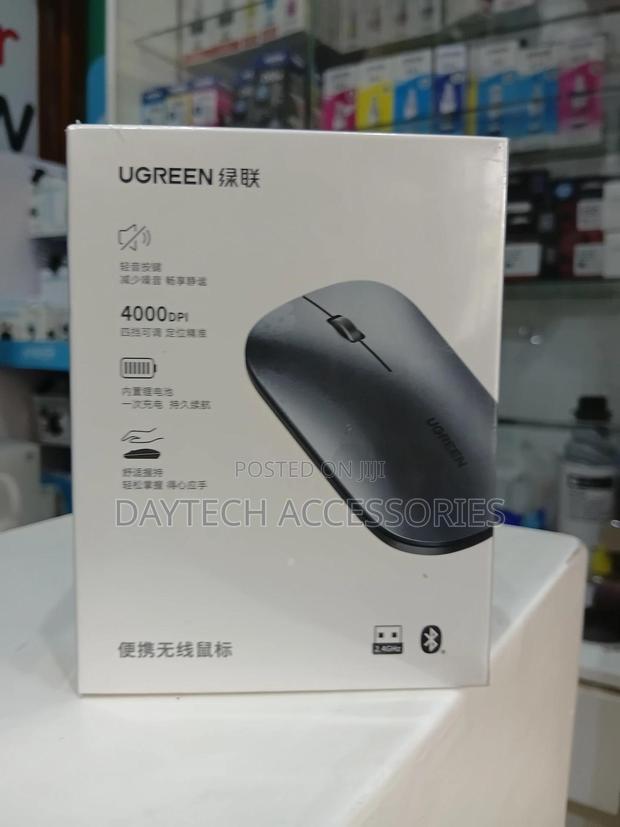 Ugreen Wireless Mouse 2.4g + Bluetooth Dual-Mode Recahargeable Mouse - main view