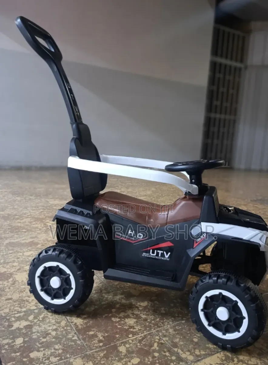 Kids Ride on Push Car With a Parental Handle