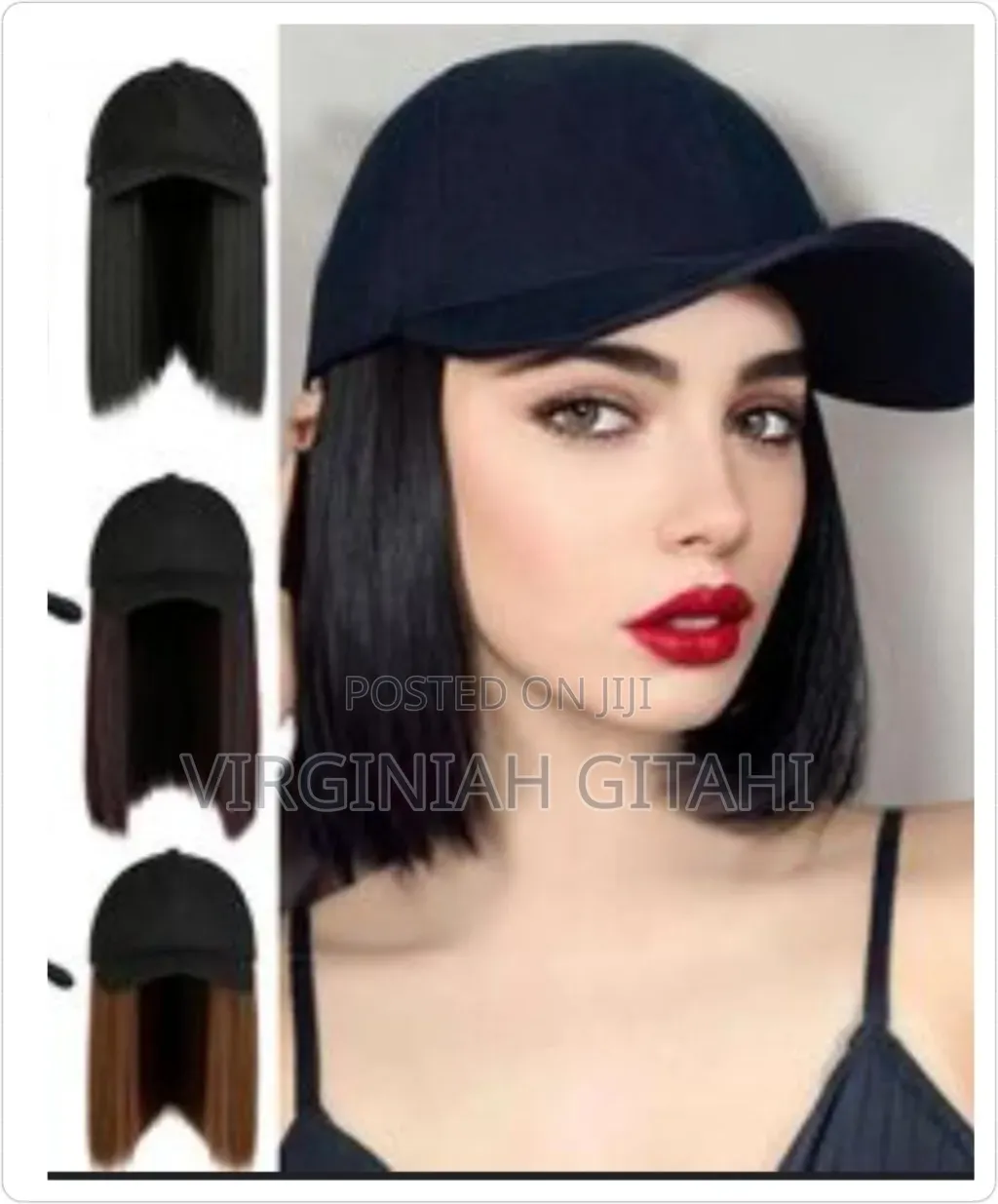 Long and Short Wig Cap