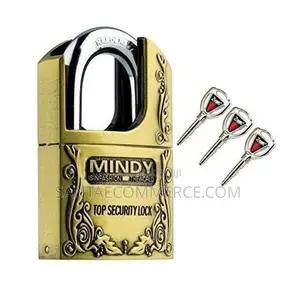 Mindy Top Anti-Burglar Theft Zinc Alloy High Security Padlock