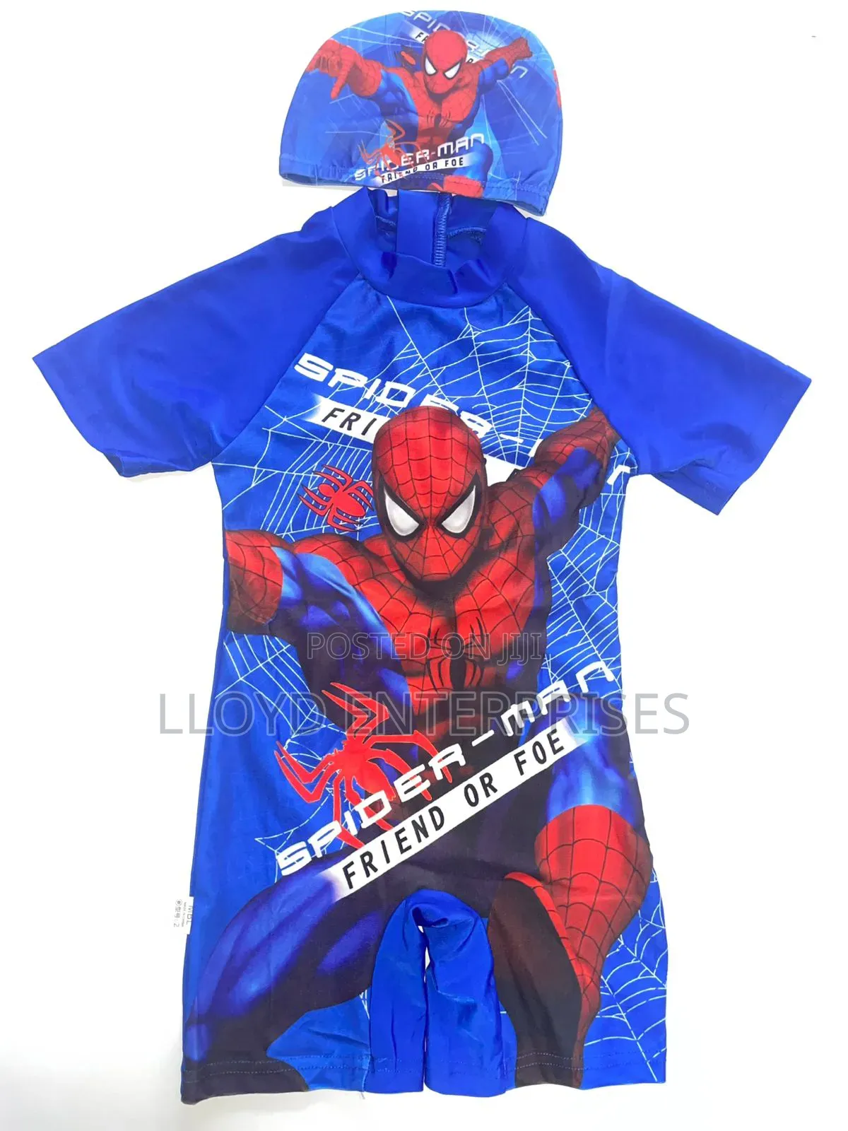 Spiderman Kids Swimming Costume