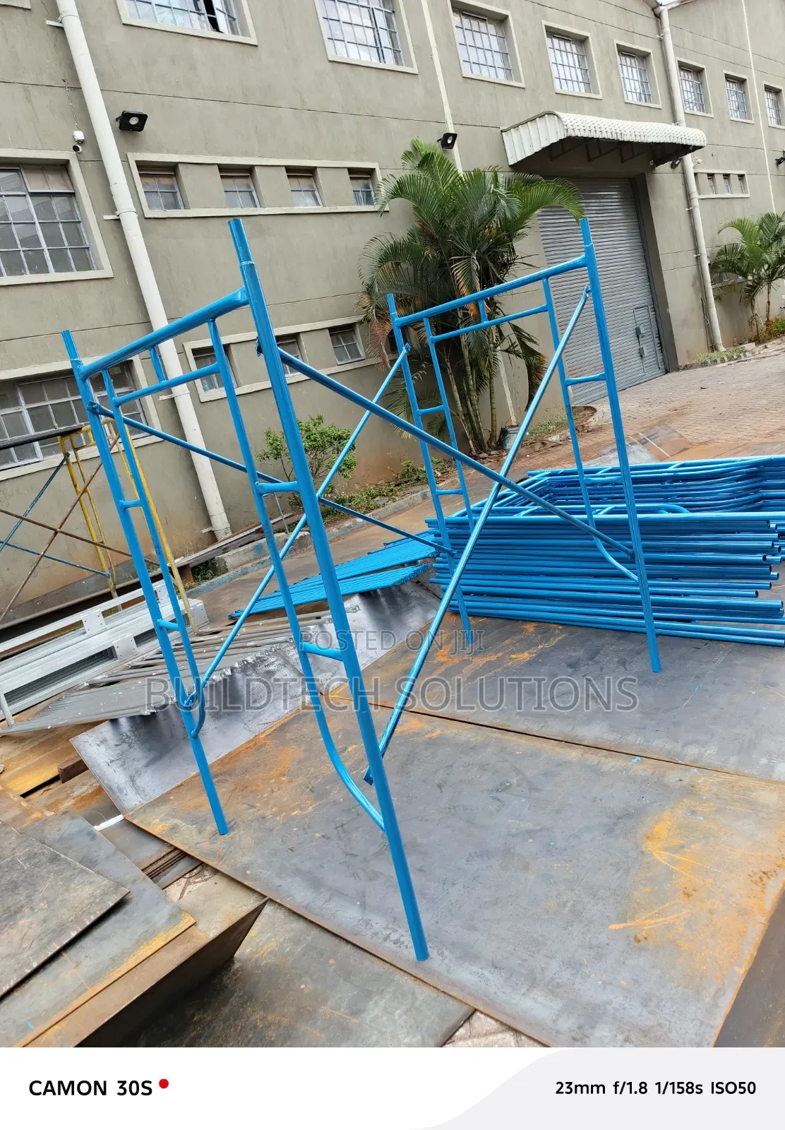 Heavy Duty 2m Scaffolding Platform Ladder for Construction Use