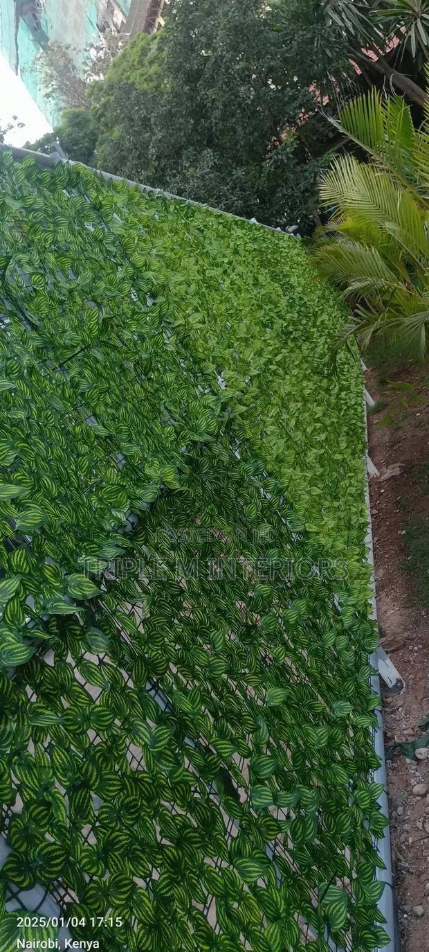 Add Privacy Style With Leafy Fence Panels