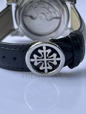 Patek Philippe Perpetual Calendar Tourbillon Green Dial Silver Watch