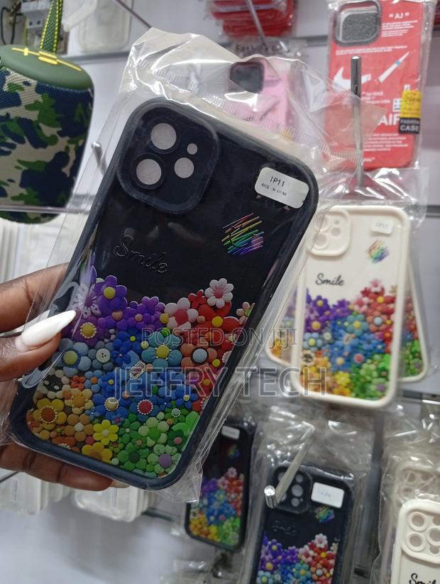 iPhone 11 Colorful Floral Design Protective Case - thumbnail 2