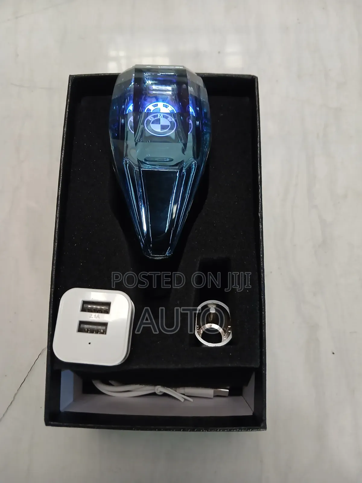 BMW Crystal Led Gear Shift Knob – Luxury Interior Upgrade Usb Powered