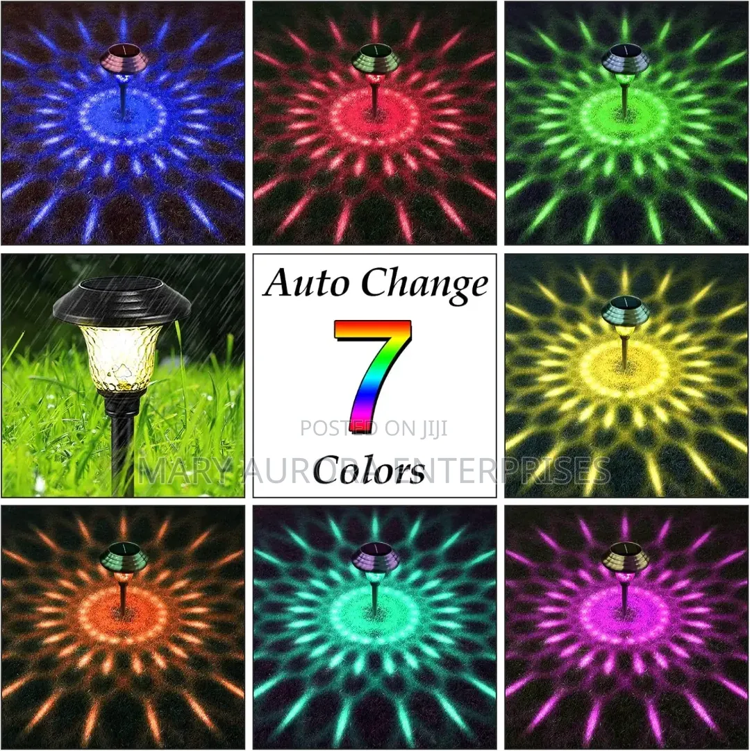 RGB Solar Garden Lights