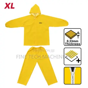 Deli Yellow Rain Suit/XXXL Rain Suit