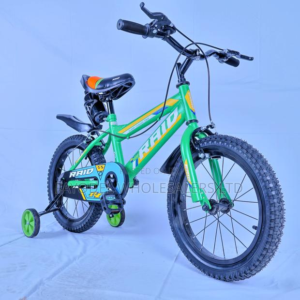 Raid Size 16 With Bell, Bottle and Training Wheels - main view