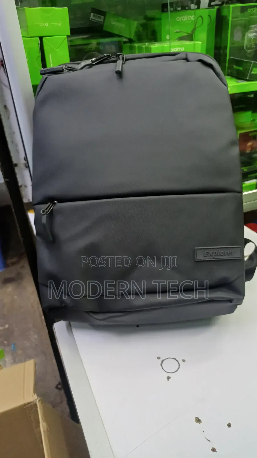 Oraimo Duralite Waterproof Charging Backpack – Spacious Lightweight