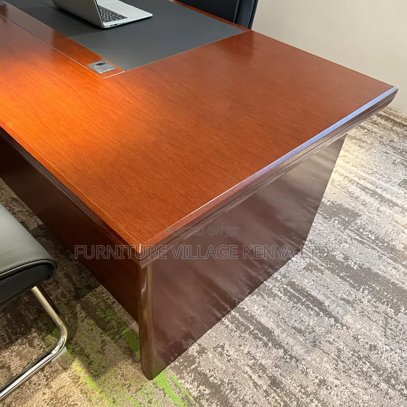 1.8 Meters Mahogany Table With Side Extension