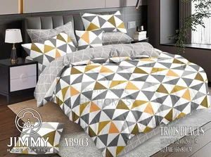 (6pc)Flowered Double Sided Cotton Duvet Cover ~ Size : 6*6/6*7