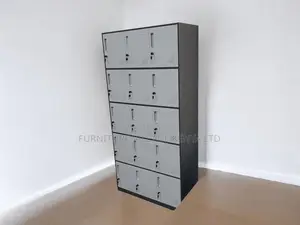 15-Door's Metallic Gym Storage Locker Cabinet