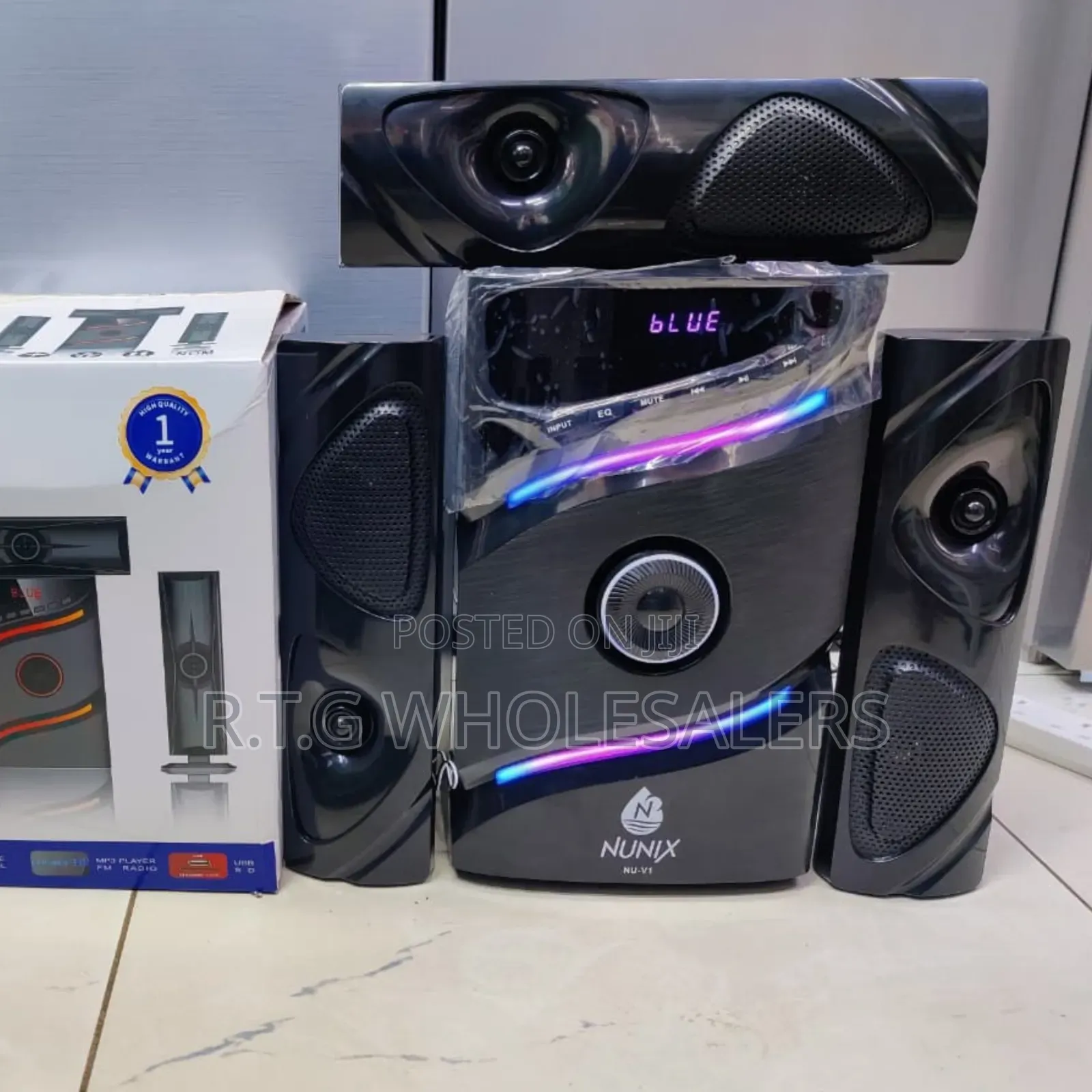 Nunix Nu-V1 3.1ch Home Theatre System Woofer
