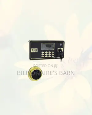 Fireproof Biometric Steel Safe 60 Kg Dual Alarm Plus Backup Key