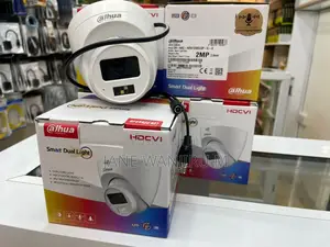 New 2mp Dahua Smart Hybrid Light Audio Fixed Turret Dome Camera