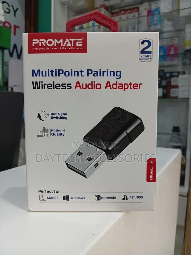 Promate Multipoint Bluetooth V5.0 Audio Adapter. - thumbnail 2