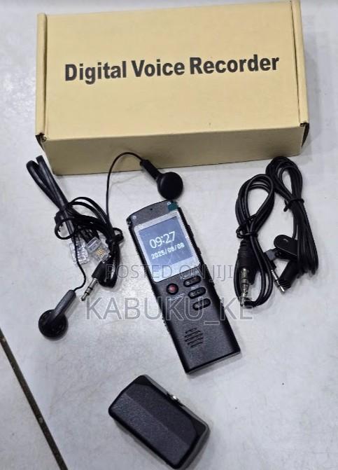 T60 Voice Recorder Mp3 Player With Speaker 16gb Built-in Battery Black