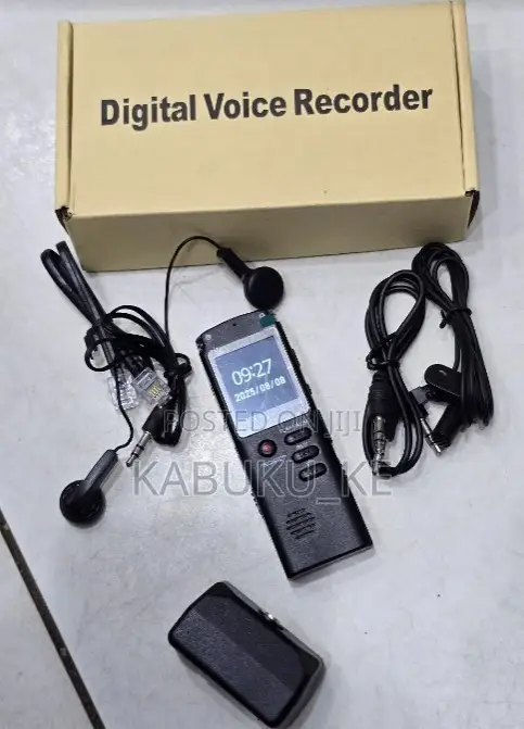 T60 Voice Recorder Mp3 Player With Speaker 16gb Built-in Battery Black