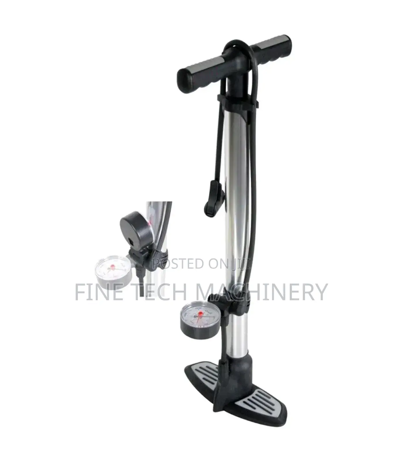 Deli Air Pump With A Pressure Gauge